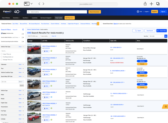 Auction Screenshot